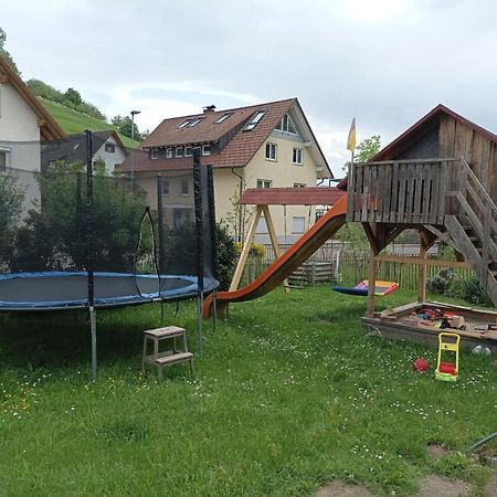 Ferienwohnung Wiesenblick オーバーハルマースバッハ エクステリア 写真