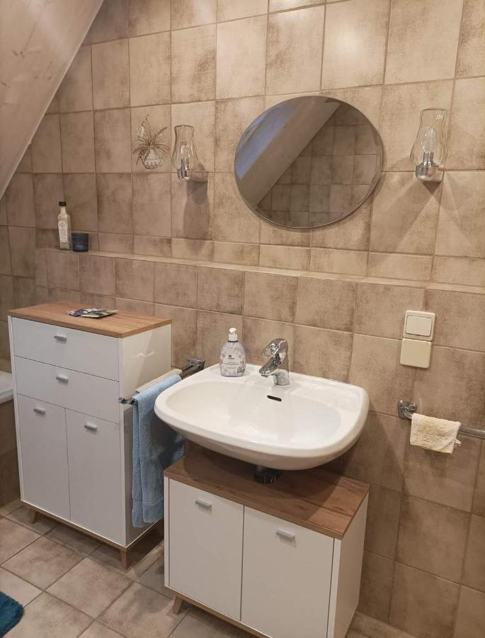 Ferienwohnung Wiesenblick オーバーハルマースバッハ エクステリア 写真